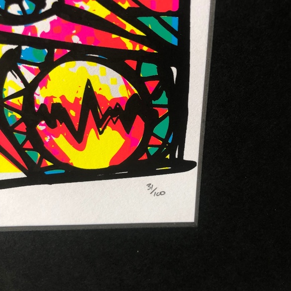 Todd Slater Poster Sonic Youth at Electric Factory - Picture 3 of 5